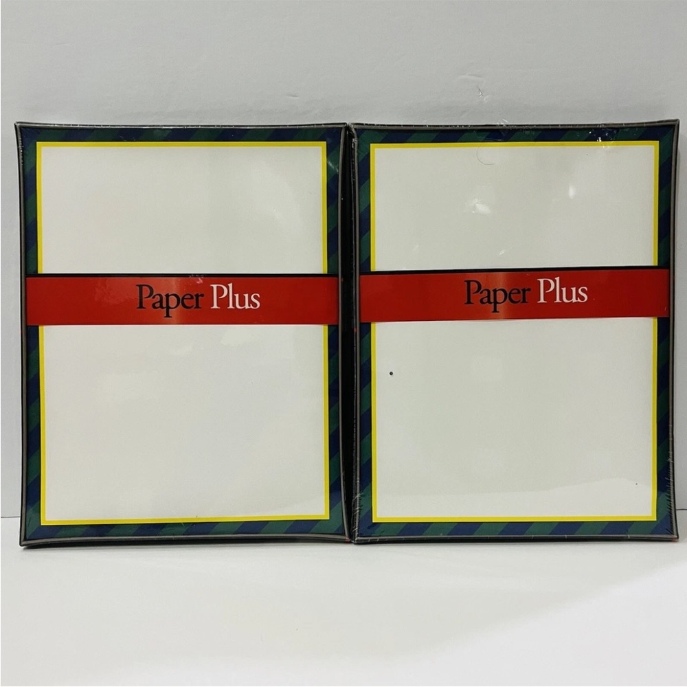 Banners 38LB Scored Booklet #pp0311 paper plus 11”X9” Lot Of 2 On Paper